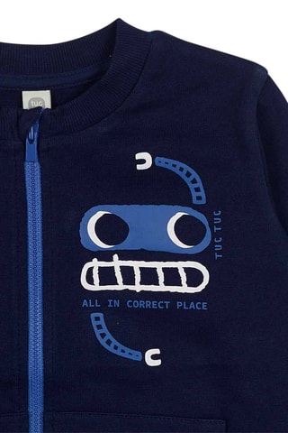 Sweater Robot Maker - Marineblauw