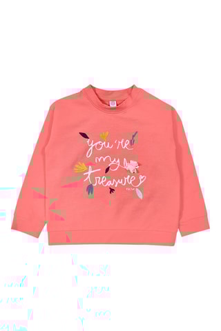 Sweater Treasure Island - Koraalrood