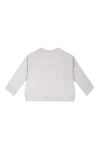 Sweater Hip Hip Hooray! - Gemêleerd Lichtgrijs