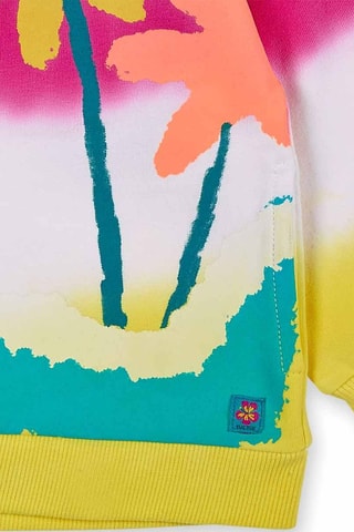 Sweater Tie and Dye Laguna Beach - Fuchsia