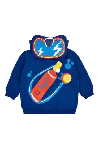 Sweater met Capuchon Salty Air - Marineblauw