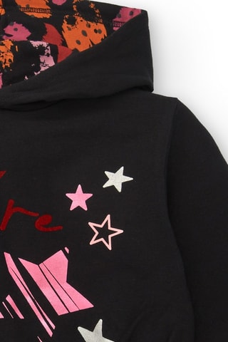 Sweater met Capuchon - Zwart