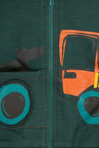 Sweater met Capuchon - Donkergroen