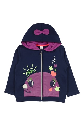 Sweater met Capuchon - Marineblauw