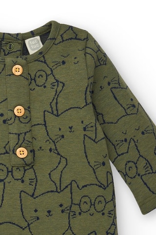 Fleece Broekpak - Donkergroen