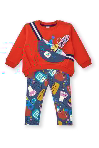 Sweater en Broek - Rood