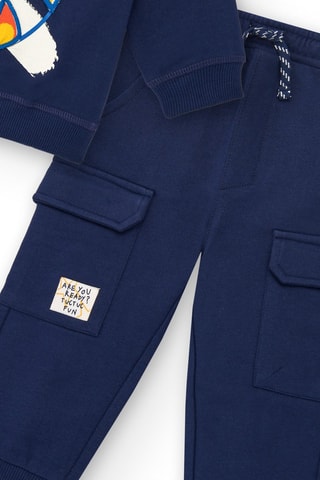 Sweater en Broek - Marineblauw