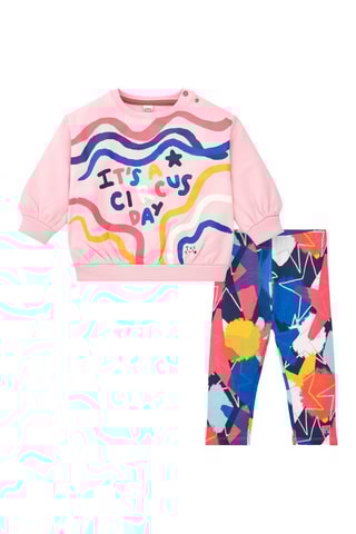 Sweater en Legging - Roze