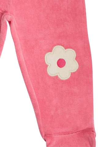 Velours T-shirt en Broek - Roze