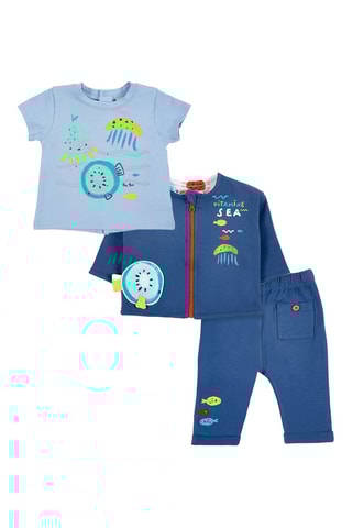 3-delige Set Fruiti - Blauw