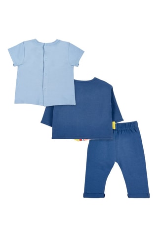 3-delige Set Fruiti - Blauw