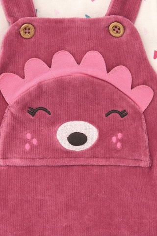 T-shirt en Tuinjurk - Roze