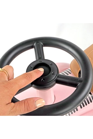 Carro retro Rosa - 12 meses