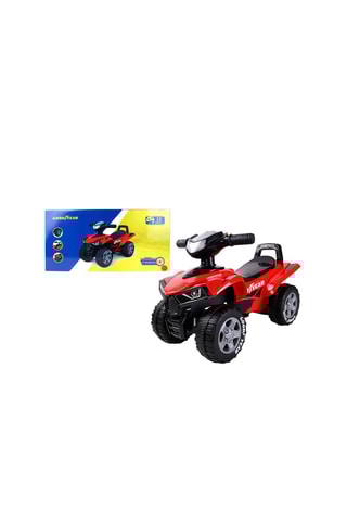 Andarilho moto-quatro elétrica Good Year   Vermelho -  A partir dos 12 meses