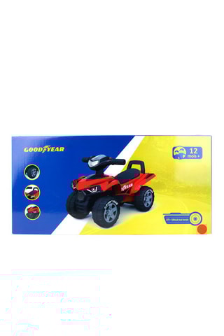 Andarilho moto-quatro elétrica Good Year   Vermelho -  A partir dos 12 meses