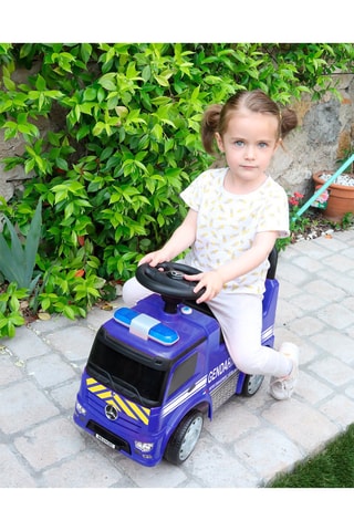Andarilho Mercedes Gendarmerie Azul - 12 meses