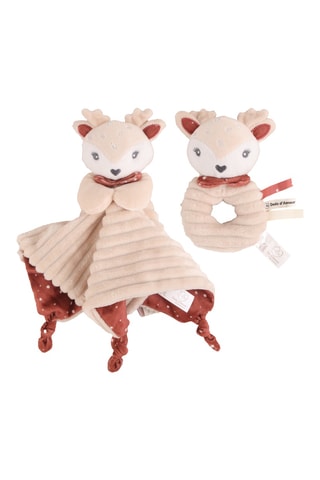 Coffret peluche e guizo corça - A partir do nascimento