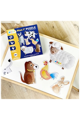Puzzle animais da quinta - 29 peças - A partir dos 2 anos