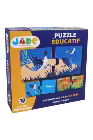 Puzzle les animaux et leurs bébés - 20 pièces - Dès 18 mois 