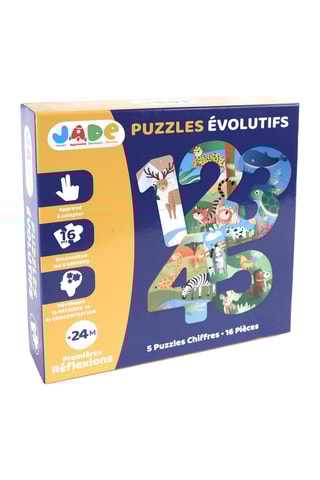 Puzzle números - 16 peças - A partir dos 2 anos
