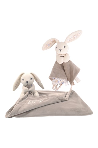 Coffret peluche coelho e manta 2 em 1 - A partir do nascimento