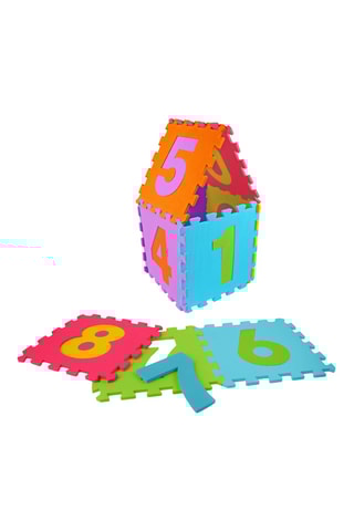 Tapete puzzle números - 10 peças - A partir dos 10 meses