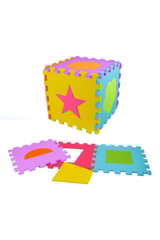 Tapete puzzle formas - 10 peças - A partir dos 10 meses