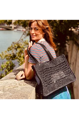 Mala shopper Une Femme dans la Ville - Preto