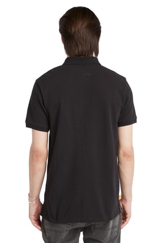 Polo Slim Oyster River - Zwart