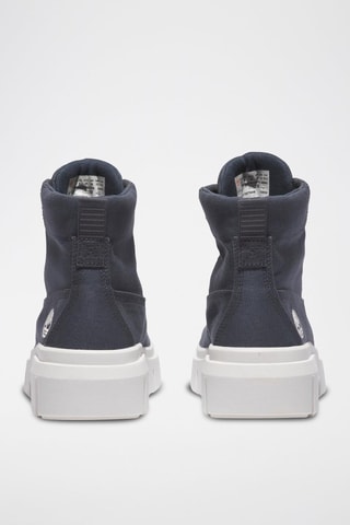 Hoge platform gympen - Donkerblauw