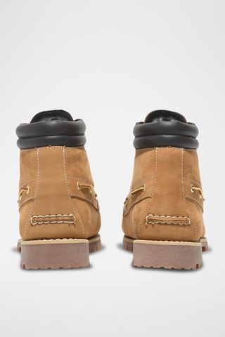 Nubuck Boots - Beige