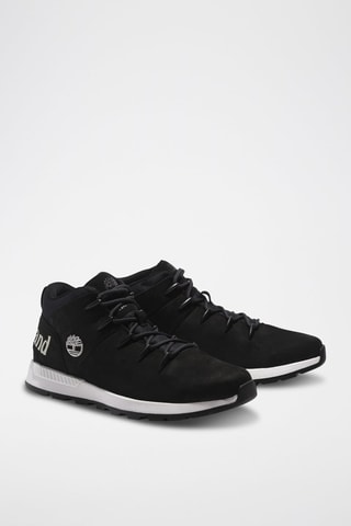 Nubuck Sneakers - Zwart