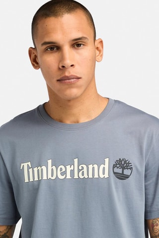 T-shirt Kennebec River - Grijs