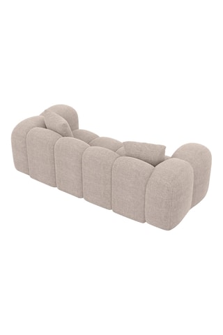 Canapé Nuvola - Beige - 2 places - Tissu structuré