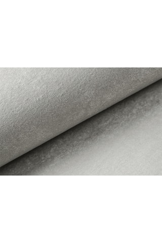 Canapé Nuvola - Gris clair - 2 places - Tissu toucher velours