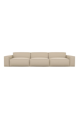 Canapé Lionel - Beige - 4 places - En cuir