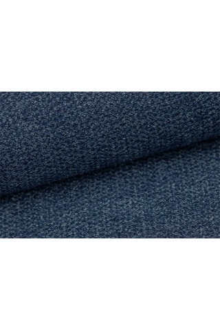 Fauteuil Ragusa - Bleu foncé - Tissu structuré