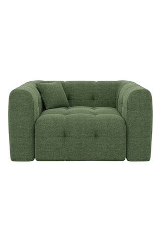 Fauteuil Baloo - Vert - En tissu structuré