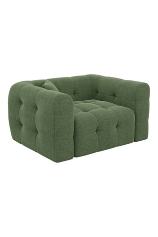 Fauteuil Baloo - Vert - En tissu structuré