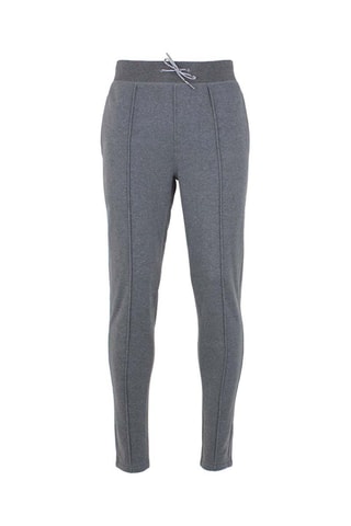 Broek Canvers Gemêleerd Donkergrijs