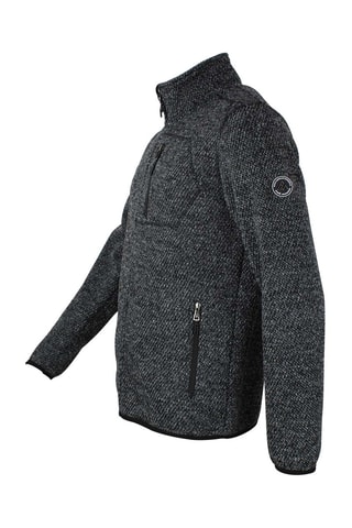 Fleece Jasje Capino Gemêleerd Zwart