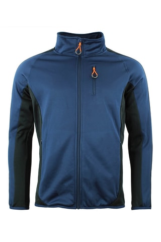 Fleece Jasje Cemon Nachtblauw en Zwart