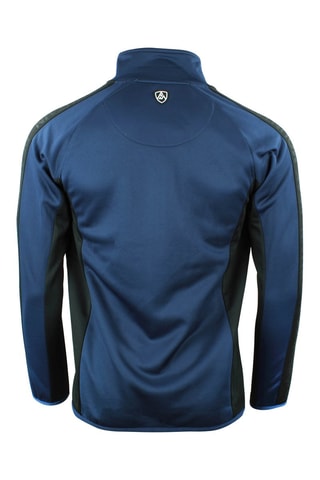 Fleece Jasje Cemon Nachtblauw en Zwart