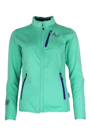 Fleece Jack Aynur Peak Mountain - Mintgroen