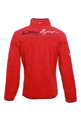 Fleece Jack Conac Peak Mountain - Rood