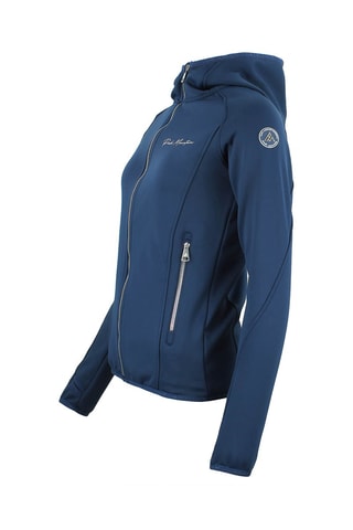 Fleece Jasje met Capuchon Acampo Marineblauw