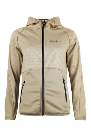 Fleece Jasje met Capuchon Amon Bronskleurig