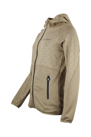 Fleece Jasje met Capuchon Amon Bronskleurig