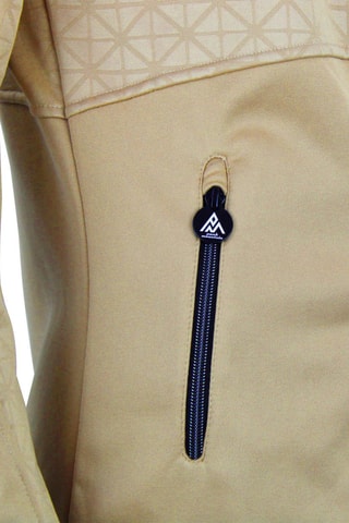 Fleece Jasje met Capuchon Amon Bronskleurig