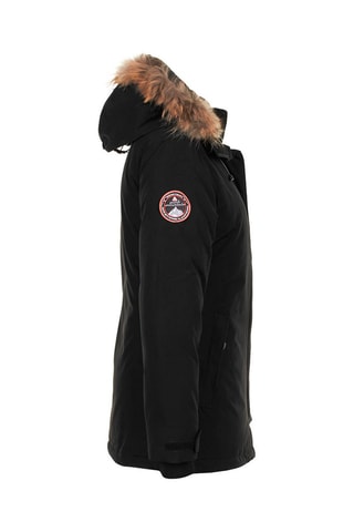 Parka met Capuchon Akagan Zwart